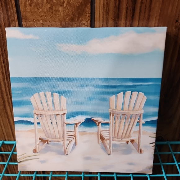 Ocean-Inspired Canvas Art 4 Piece Set - Picture 3 of 8